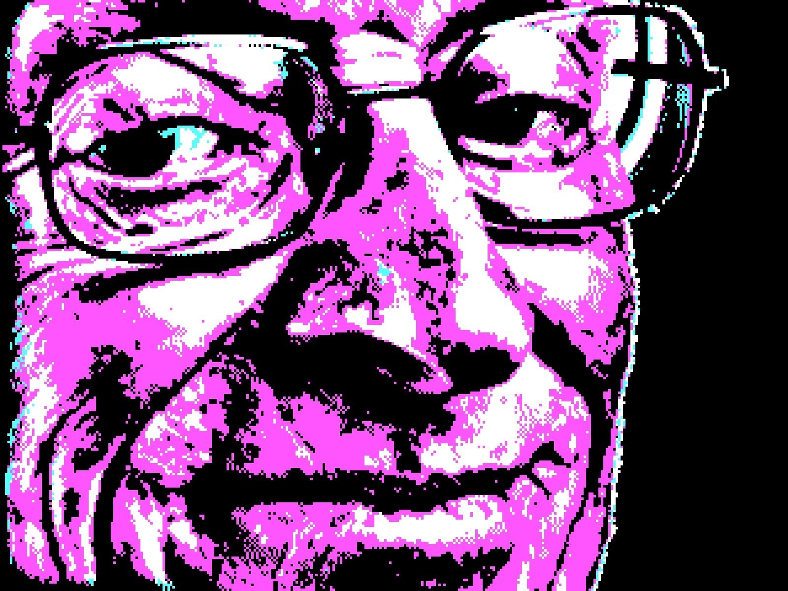 larry pixel cga lofi chance hasard coincidence