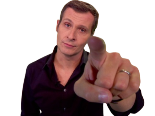 marcus marc lacombe retro game one doigt main blase fatigue marre designer montrer