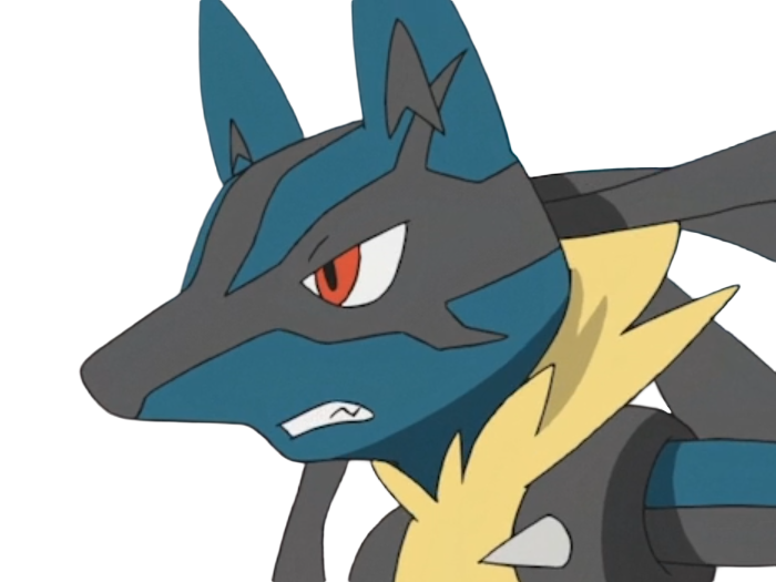 mega mega-lucario lucario pokemon pkm jeu anime type combat acier 4g sinnoh aura emanation