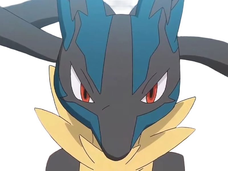 mega mega-lucario lucario pokemon pkm jeu anime type combat acier 4g sinnoh aura emanation