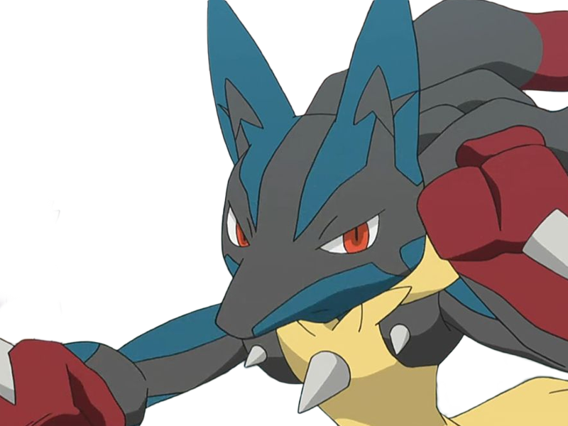 mega mega-lucario lucario pokemon pkm jeu anime type combat acier 4g sinnoh aura emanation