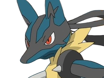 mega mega-lucario lucario pokemon pkm jeu anime type combat acier 4g sinnoh aura emanation