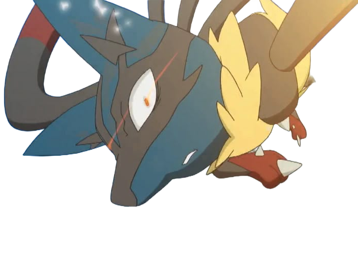 mega mega-lucario lucario pokemon pkm jeu anime type combat acier 4g sinnoh aura emanation