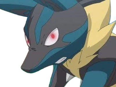 mega mega-lucario lucario pokemon pkm jeu anime type combat acier 4g sinnoh aura emanation