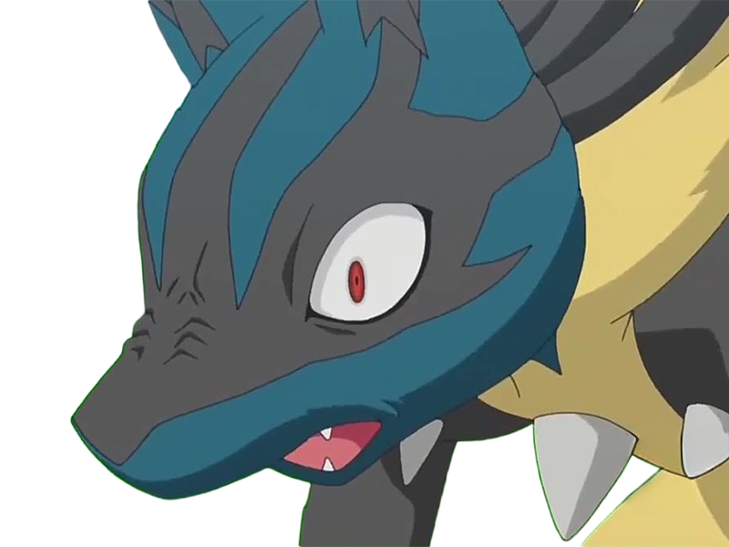 mega mega-lucario lucario pokemon pkm jeu anime type combat acier 4g sinnoh aura emanation
