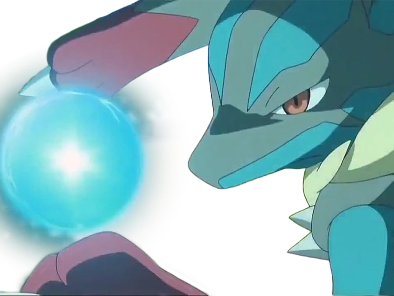 mega mega-lucario lucario pokemon pkm jeu anime type combat acier 4g sinnoh aura emanation
