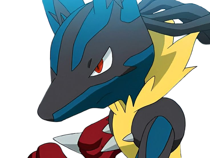 mega mega-lucario lucario pokemon pkm jeu anime type combat acier 4g sinnoh aura emanation