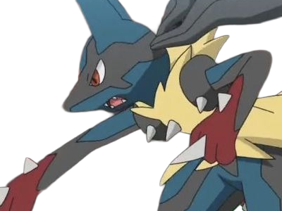 mega mega-lucario lucario pokemon pkm jeu anime type combat acier 4g sinnoh aura emanation