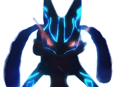 mega mega-lucario lucario pokemon pkm jeu anime type combat acier 4g sinnoh aura emanation