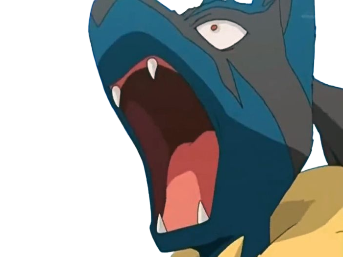 mega mega-lucario lucario pokemon pkm jeu anime type combat acier 4g sinnoh aura emanation