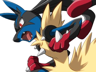 mega mega-lucario lucario pokemon pkm jeu anime type combat acier 4g sinnoh aura emanation