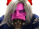 billie-eilish-sucer-guitare-gorge-profonde-grosse-bouche-birdo-mario-bros-2-nintendo-boss