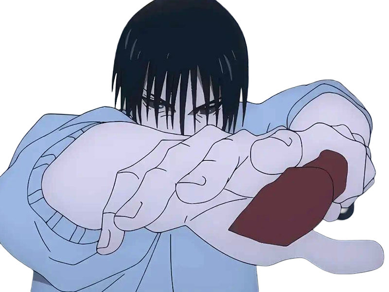 jujutsu kaisen jjk toji fushiguro zenin tueur exorciste anime manga homme