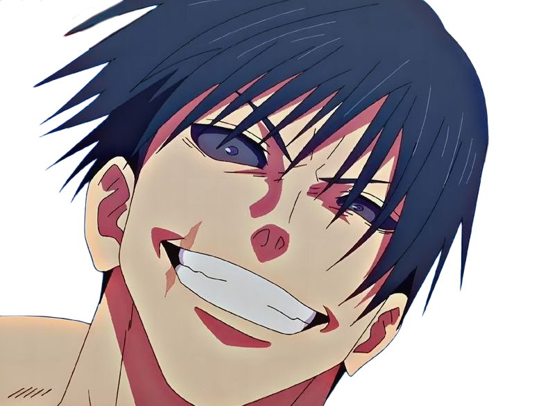 jujutsu kaisen jjk toji fushiguro zenin tueur exorciste anime manga homme