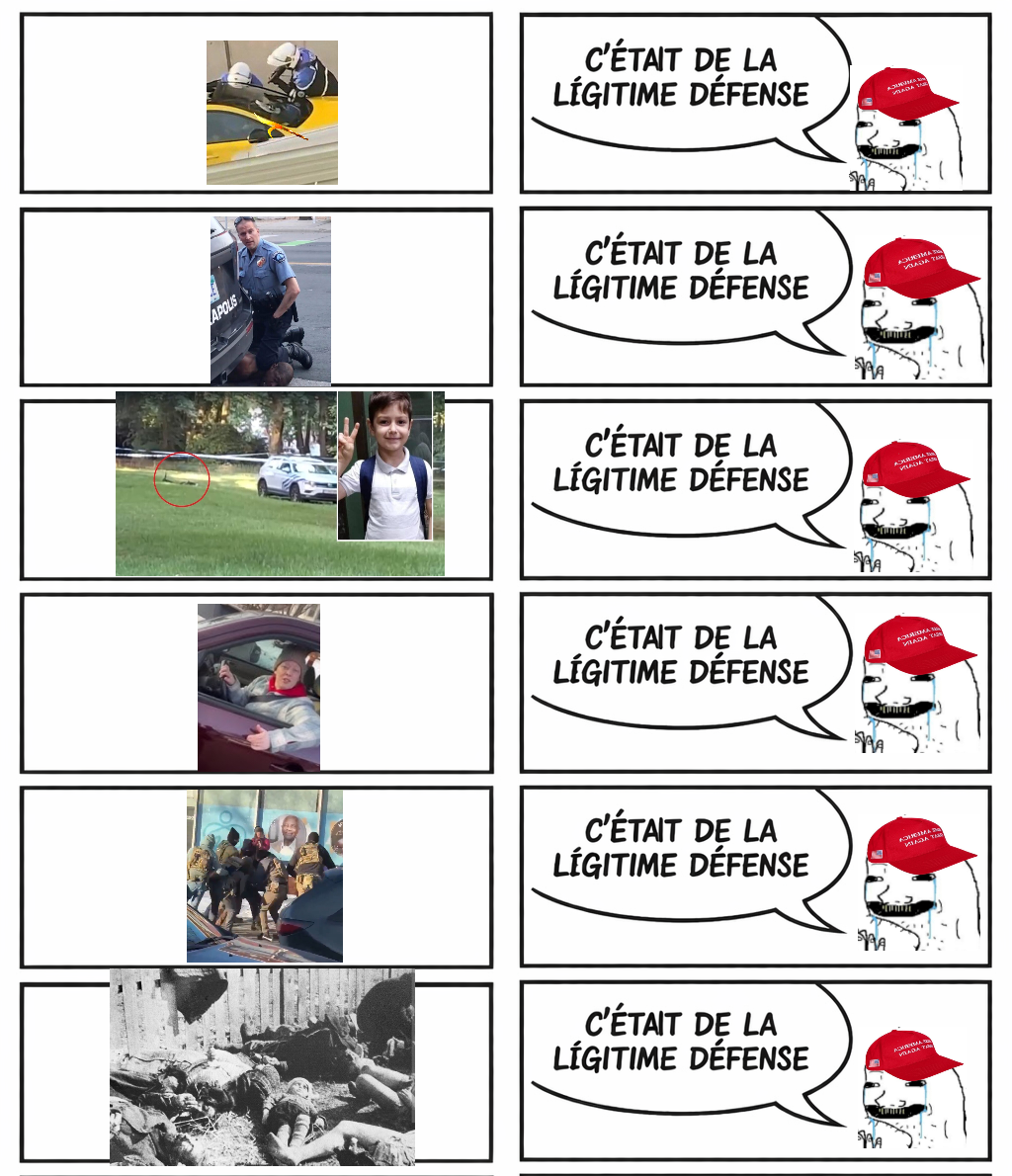 droitarde trump maga attarde debile cretin stupide nazi golem brainlet rn droite droitard con qi