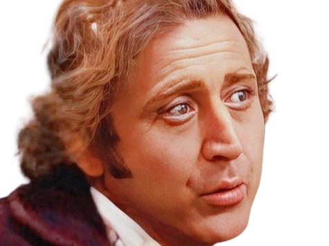 willy wonka gene wilder charlie et la chocolaterie chapeau fou enfant excentrique bonbon heureux