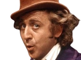 willy wonka gene wilder charlie et la chocolaterie chapeau fou enfant excentrique bonbon heureux