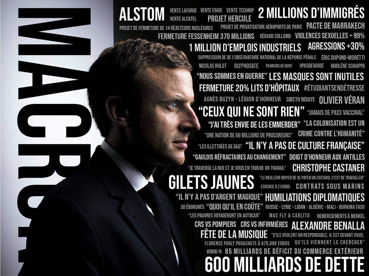 emmanuel macron bigmac dettes dette mandat citations boss