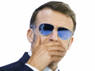 macron-lrem-lunettes-soleil-main-for-sure-president-france-bouche-chaud-golem-rn-lfi-politique