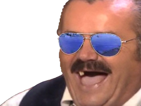 risitas lunettes macron sac rire gros plan espagnol issou eussou lunette bleu bleues davos knifos