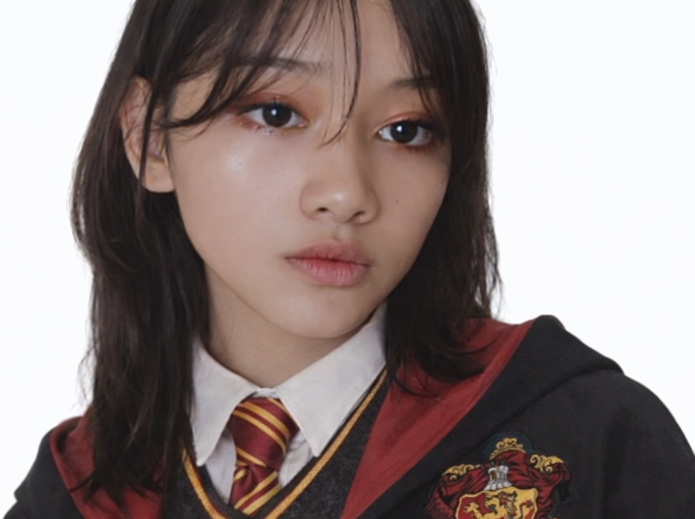 alisha ulzzang girl fille asiatique emo japonais icon mignon poudlard harry potter gryffondor