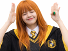lisa-kpop-blackpink-bras-poudlard-poufsouffle-harry-potter-by-kalem