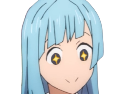 kasumi miwa jjk jujutsu kaisen anime manga waifu exorciste classe-3 epeiste territoire-simple nouvelle-ecole-de-lombre cheveux-bleus yeux-bleus