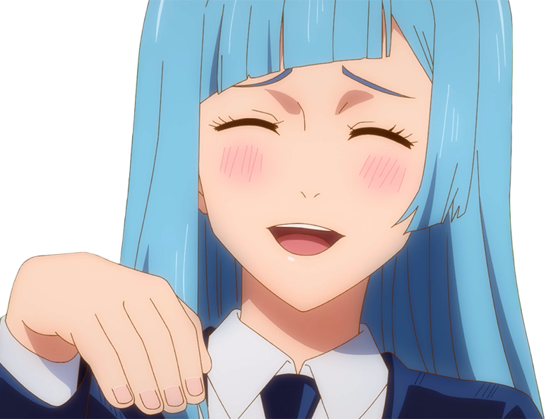 kasumi miwa jjk jujutsu kaisen anime manga waifu exorciste classe-3 epeiste territoire-simple nouvelle-ecole-de-lombre cheveux-bleus yeux-bleus