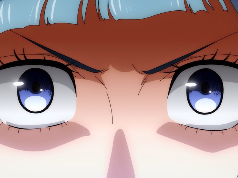 kasumi miwa jjk jujutsu kaisen anime manga waifu exorciste classe-3 epeiste territoire-simple nouvelle-ecole-de-lombre cheveux-bleus yeux-bleus