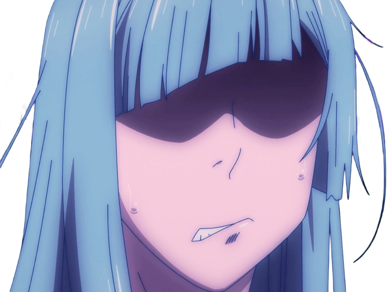 kasumi miwa jjk jujutsu kaisen anime manga waifu exorciste classe-3 epeiste territoire-simple nouvelle-ecole-de-lombre cheveux-bleus yeux-bleus