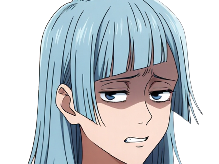 kasumi miwa jjk jujutsu kaisen anime manga waifu exorciste classe-3 epeiste territoire-simple nouvelle-ecole-de-lombre cheveux-bleus yeux-bleus