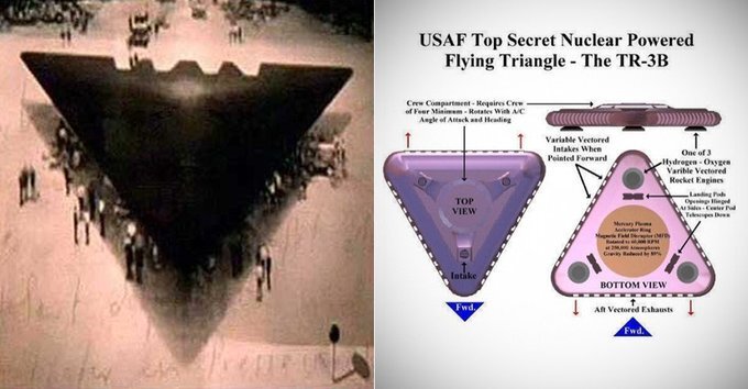 ufo ovni triangle