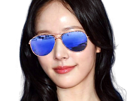 chae-won-bin-coreenne-actrice-lunettes-bleu-for-sure-sourire-ready-golem