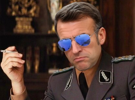 macron-for-sure-fochuuu-hans-landa-nazi-lunettes-davos-fume-clope-guerre-forsure-anglais-topgun