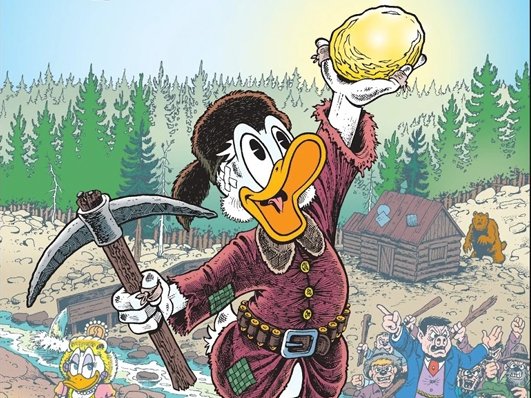 or gold argent silver metal metaux precieux oncle picsou disney scrooge pognon riche pepite nugget