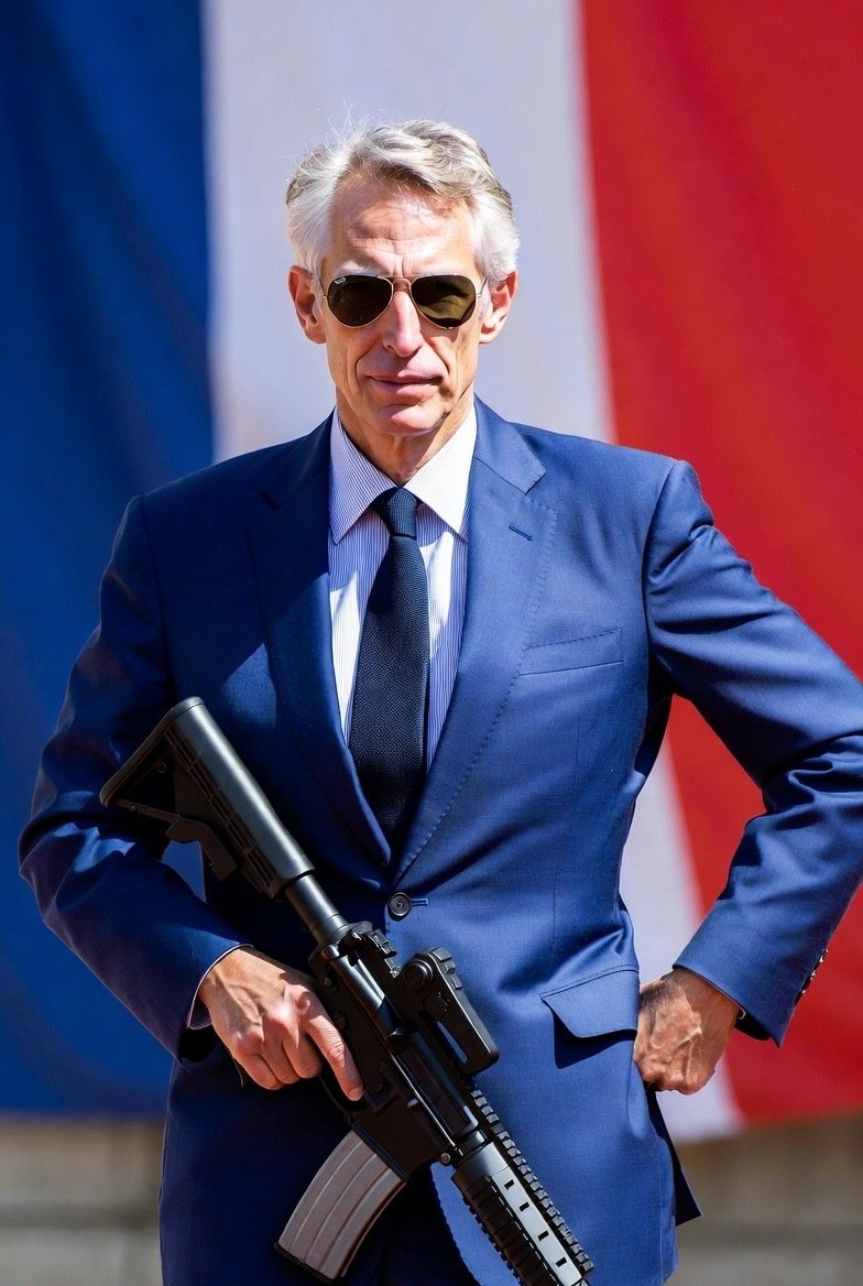 dominique devillepin lunettesbleues aviator lunettes prochain president alpha 2027 chad boss bigboss chef grok male