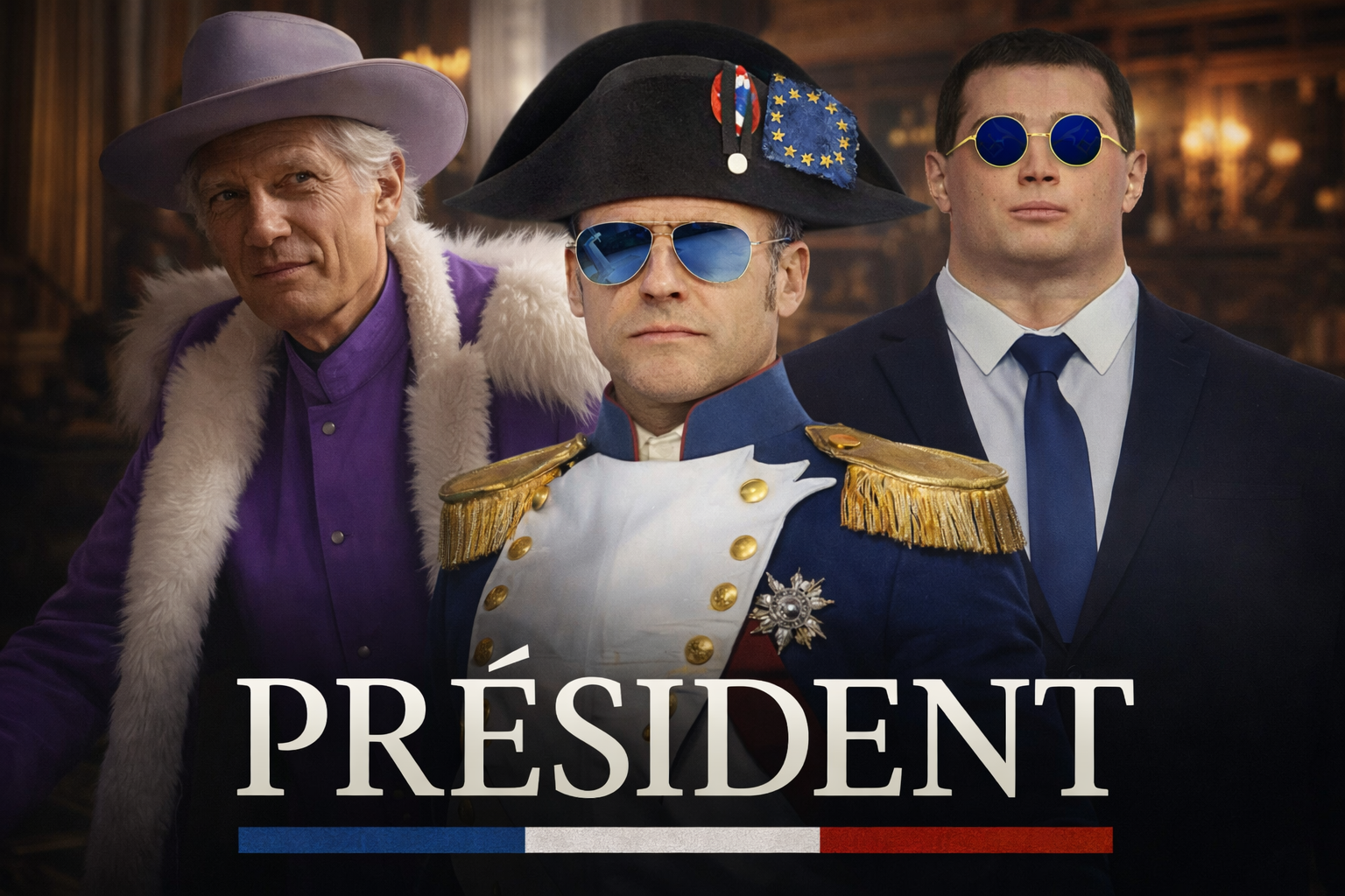 emmanuel macron bigboss boss president 2027 empereur napoleon europe bigmac