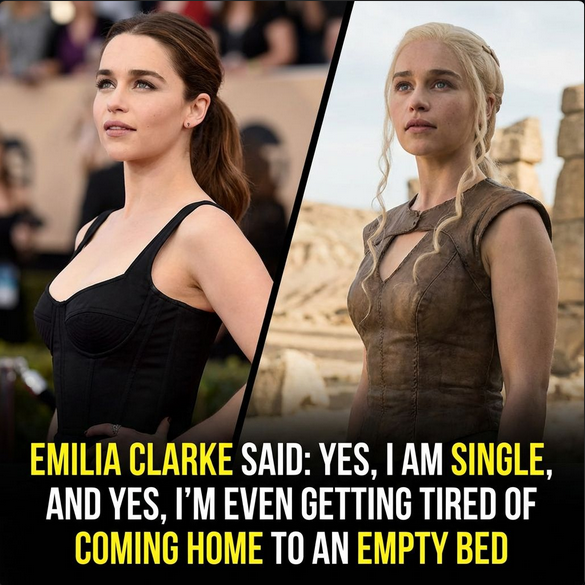 emilia clarke celibataire marriage femme meuf fille got game of throne