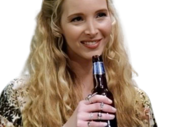 lisa kudrow friends phoebe buffay blonde bijoux bagues collier