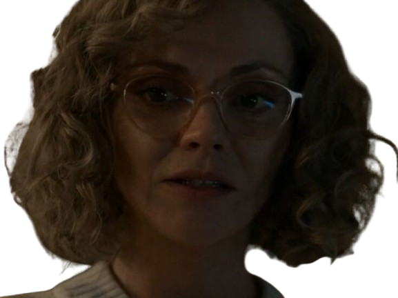 christina ricci misty quigley adulte actrice yellowjackets blonde lunettes folle showtime serie