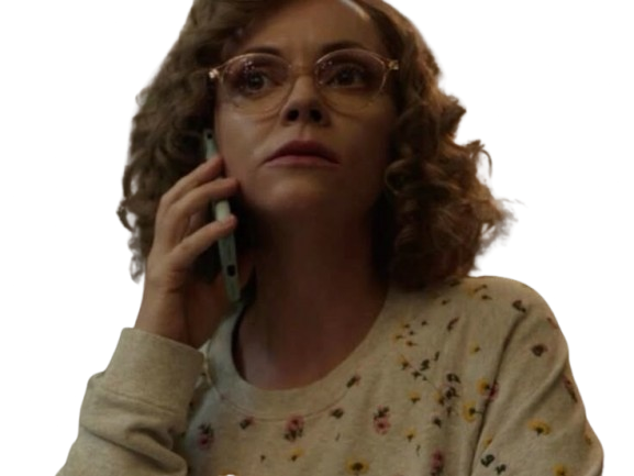 christina ricci misty quigley adulte actrice yellowjackets blonde lunettes folle showtime serie