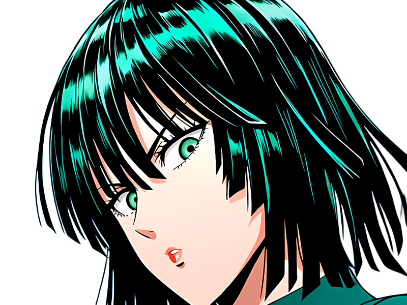 Sticker moupe miya fubuki opm one punch man manga anime waifu roxane blizzard infernal par Dark-63