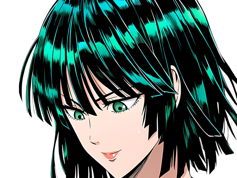 Sticker moupe miya fubuki opm one punch man manga anime waifu roxane blizzard infernal par Dark-63