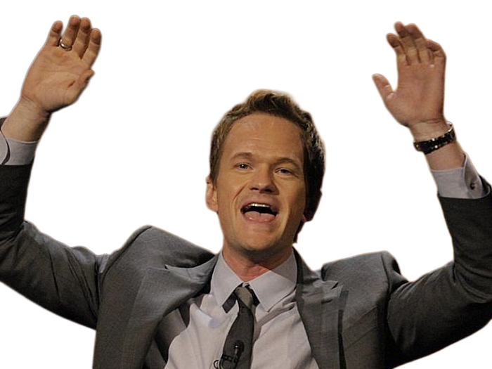 neil patrick harris how-i-met-your-mother himym barney stinson bro wingman costume cheveux-blonds yeux-bleus homme acteur serie