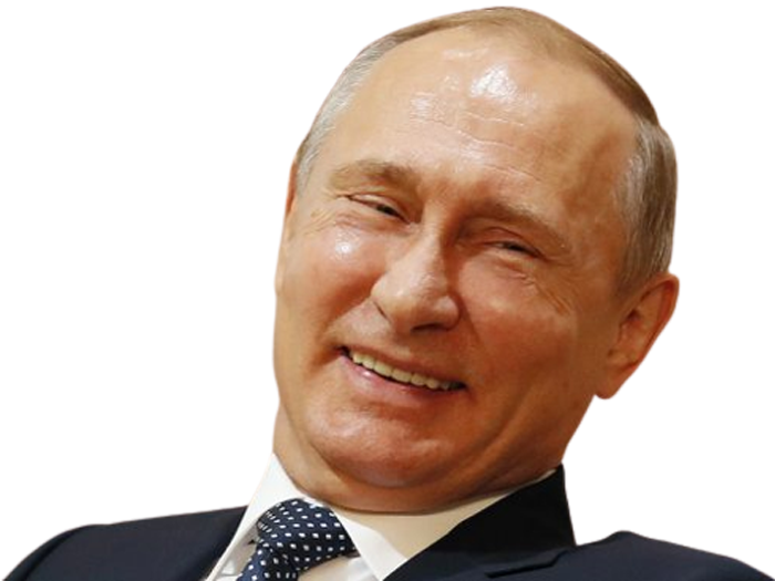 poutine vladimir rire rigole rigoler russie