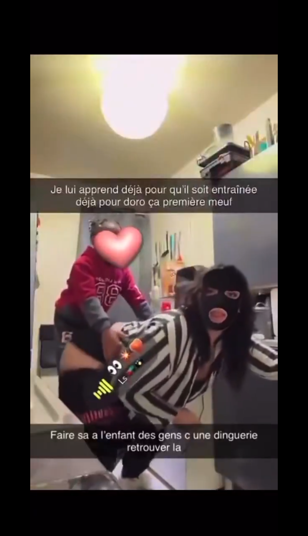 baby sitter enfant gamin twerk magalie french dream ksos cas social