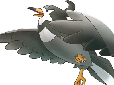 moupe vlt etourvol staravia mukubird pokemon pkm jeu anime type normal vol 4g sinnoh etourneau