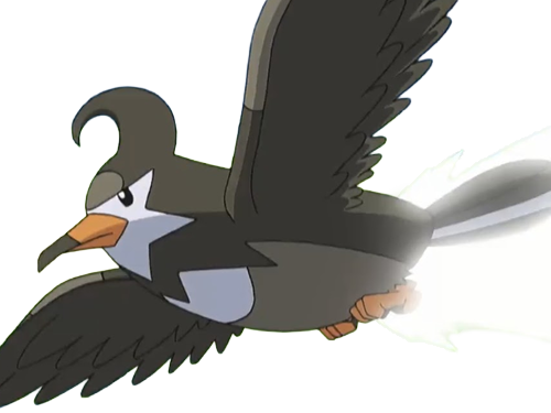 moupe vlt etourvol staravia mukubird pokemon pkm jeu anime type normal vol 4g sinnoh etourneau