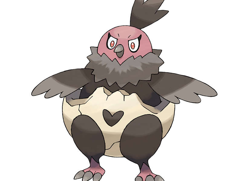 moupe vlt vostourno vullaby valchai pokemon pkm jeu anime type tenebres vol 5g unys couche