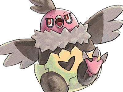 moupe vlt vostourno vullaby valchai pokemon pkm jeu anime type tenebres vol 5g unys couche